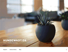 Tablet Screenshot of hundewadt.dk